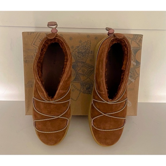 FREE PEOPLE Snowdrop Micro Mukluk Suede Booties - Picture 4 of 14